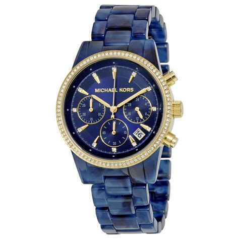 michael kors navy watch|michael kors women watches clearance.